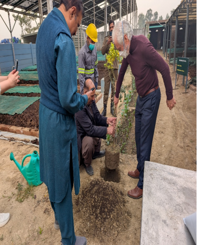 Dr. Anthony S. Wexler joining the ATWM tree plantation drive
